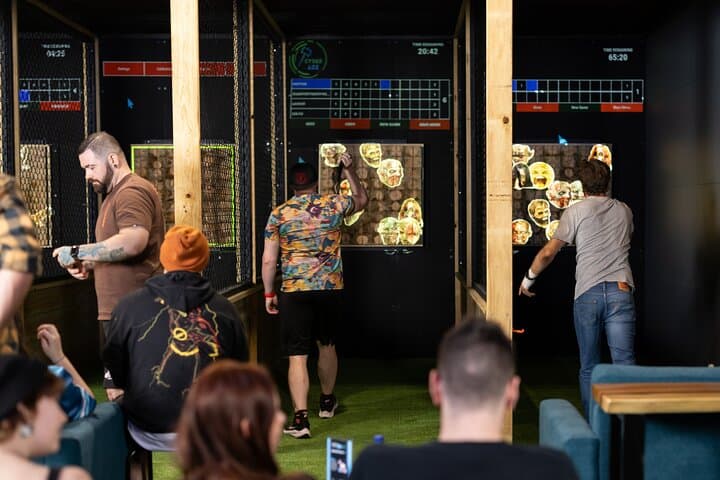 High-Tech Axe Throwing with Digital Targets in Southport photo 2