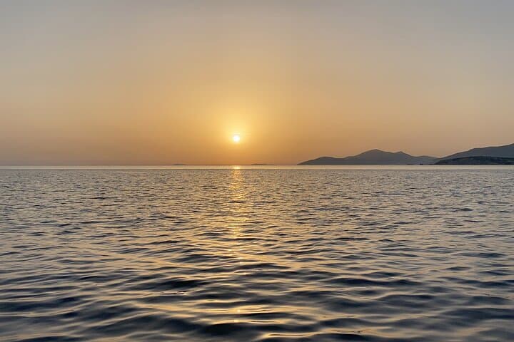 Kos Private Yacht Sunset Cruise to Pserimos (Vathi Beach)