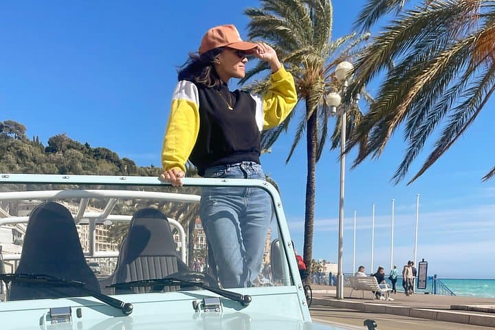 Electric Moke Coastal Tour from Nice: Promenade des Anglais to Mont Boron photo 3