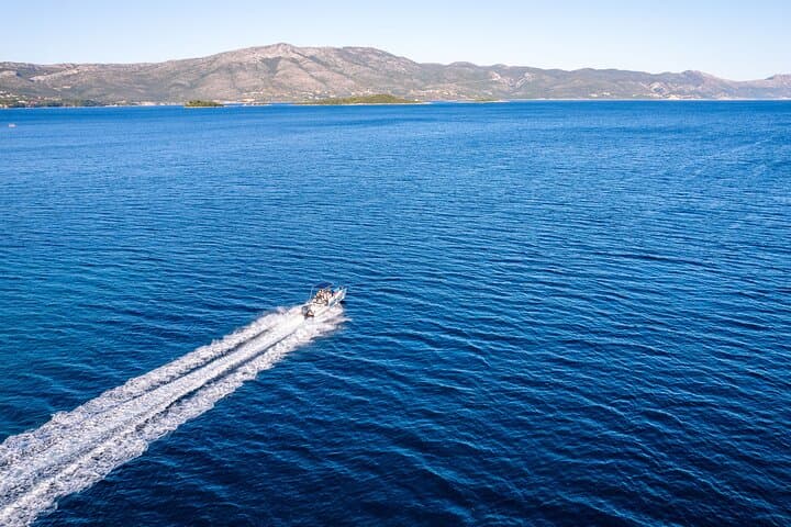 Korčula Archipelago Shipwreck Snorkel & Hidden Beaches Private Speedboat Tour photo 6