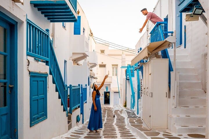 Capture Mykonos: Windmills & Alleyway Photo Tour photo 3