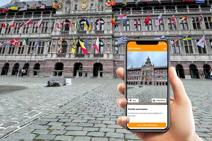 Antwerp Steenplein Scavenger Hunt: Self-Guided Walking Tour & City Puzzles