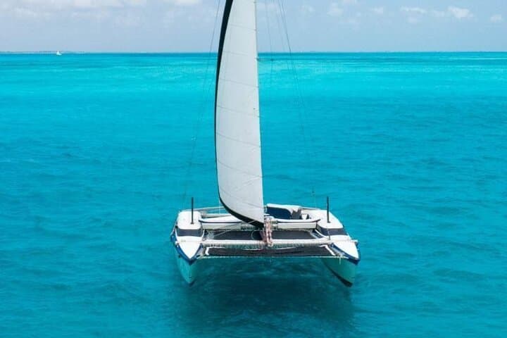 Private Catamaran to Isla Mujeres: Snorkel, Beach Club & Open Bar from Cancun photo 2