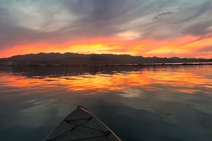 Sunset Kayak Through Black Canyon: Emerald, Echo & Lover's Caves on the Colorado River photo 2