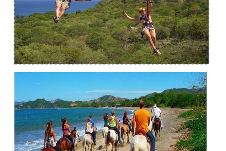 Full-Day All-Inclusive Adventure: Zipline, Hot Springs & Horseback near Playa Hermosa photo 4