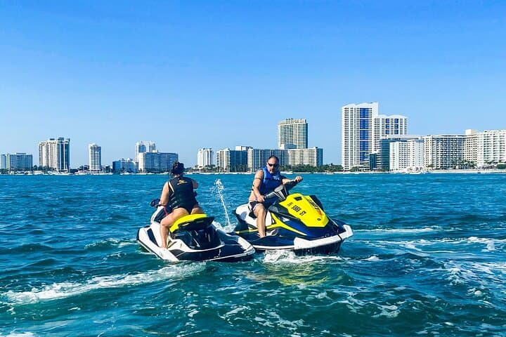 Miami Jet Ski Tour: Biscayne Bay Adventure from Bayside Marketplace photo 2