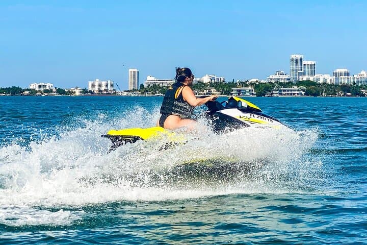 Miami Jet Ski Tour: Biscayne Bay Adventure from Bayside Marketplace