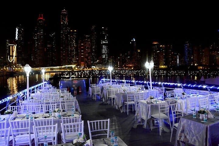 Evening Dhow Cruise and Dinner in Dubai Marina: Sunset, Skyline & Traditional Entertainment photo 2