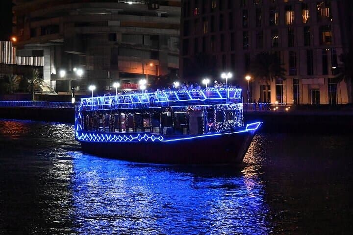 Evening Dhow Cruise and Dinner in Dubai Marina: Sunset, Skyline & Traditional Entertainment photo 4