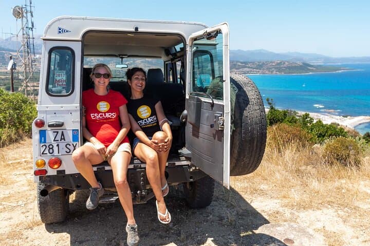 Private Jeep Tour to Biderosa Oasis and Capo Comino — Sardinia 4x4 Beach & Dune Adventure