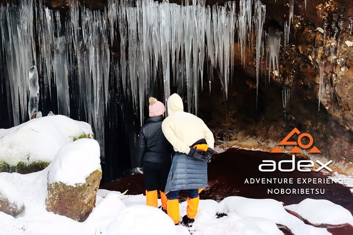 Snowshoe to Noboribetsu Ice Caves: 8km Winter Trek to Three-Meter Stalactites photo 2