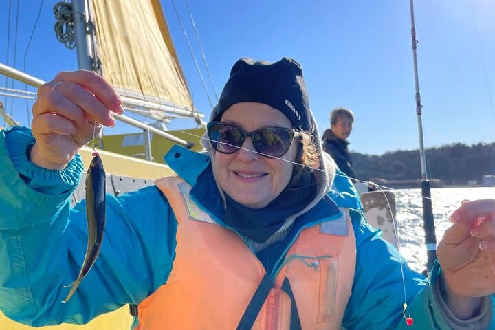 Yokohama Catch-and-Cook: Boat Fishing with Mt. Fuji Views and Home-Style Japanese Cooking