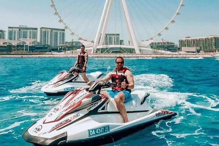 Jet Ski Ride with Burj Al Arab Views — Dubai Arabian Gulf Experience photo 3
