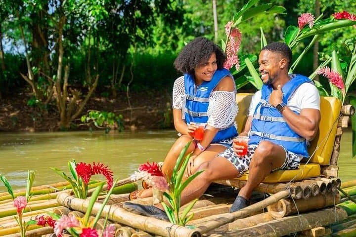 Private Lethe Bamboo Rafting Tour from Montego Bay: Scenic Bamboo Rafting & Limestone Foot Massage photo 3