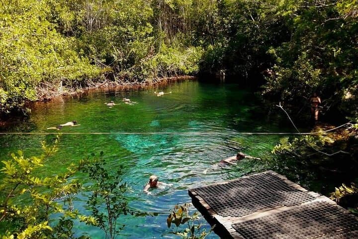 Private Tulum Cenotes Tour: Snorkel Sac Actun & Open Cenote photo 2
