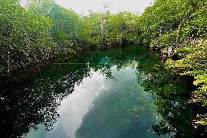 Private Tulum Cenotes Tour: Snorkel Sac Actun & Open Cenote photo 3
