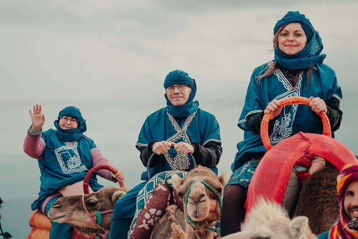Agafay Desert Camel Ride: Sunset Dinner & Live Show from Marrakech