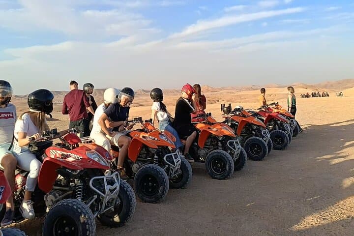 Agafay Desert Quad Biking, Camel Ride & Dinner Under the Stars