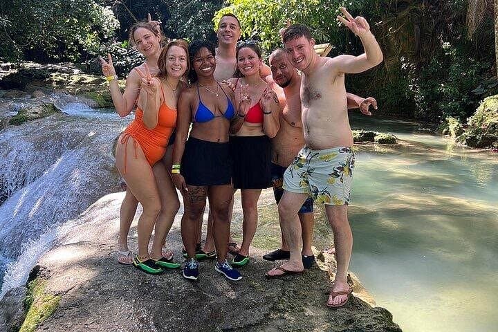 Private Day Tour from Montego Bay to Dunns River Falls & Blue Hole photo 2