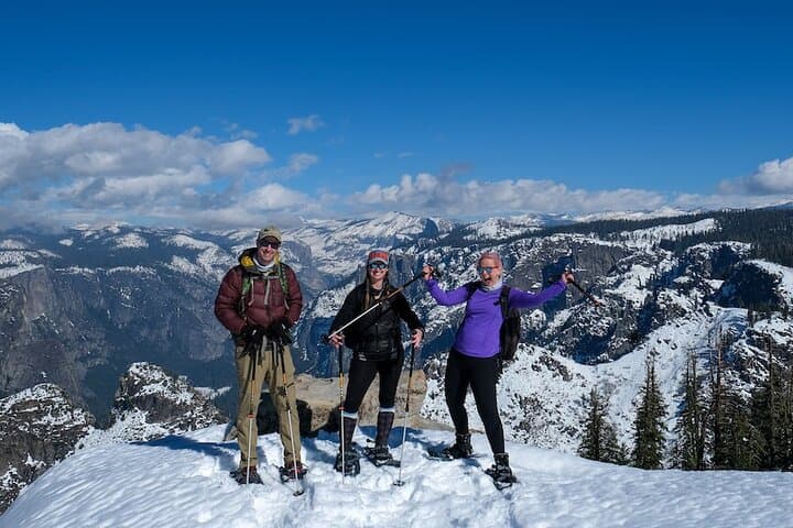 Badger Pass to Dewey Point: Private Yosemite Snowshoeing Adventure photo 3