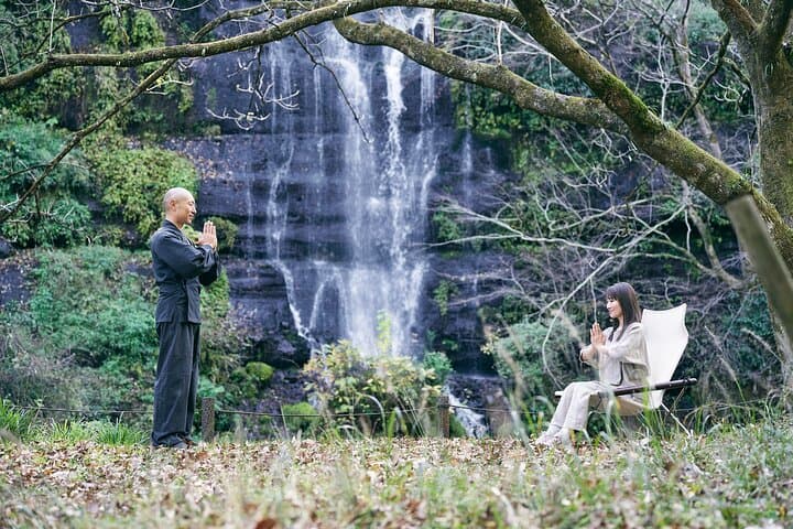 Zen Retreat with a Buddhist Monk in Yamanashi: Zazen, Calligraphy & Forest Walk photo 3