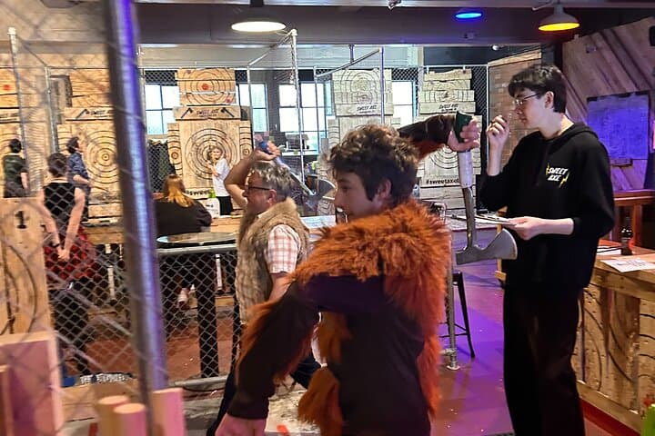 Axe Throwing Wellington: Lesson and Tournament at Sweet Axe photo 6