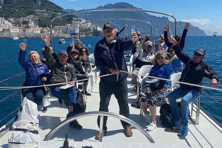 Amalfi Coast Boat Tour from Salerno: Swim Stops, Aperitif & Amalfi Visit photo 4