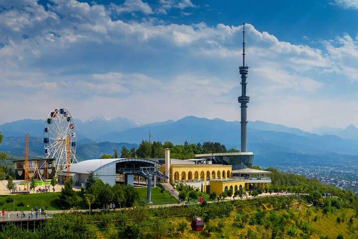 Private Almaty Highlights: Kok-Tobe, Shymbulak & Green Bazaar City Tour