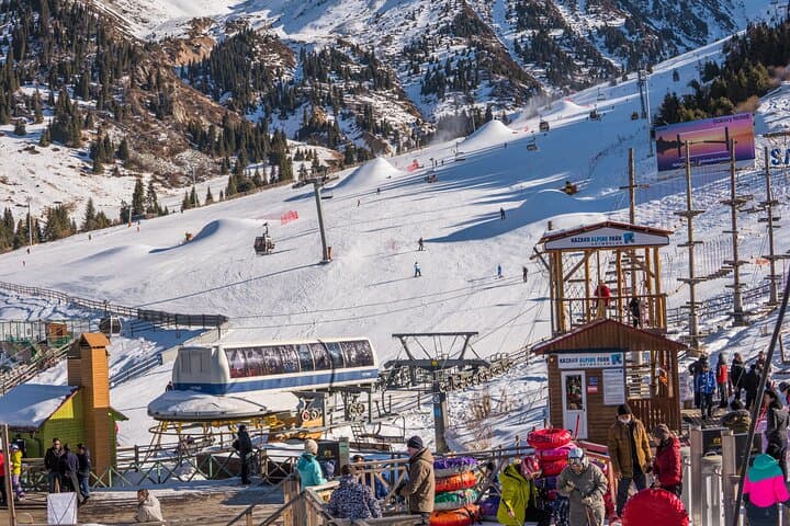 Private Almaty Highlights: Kok-Tobe, Shymbulak & Green Bazaar City Tour photo 2