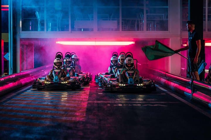 Ljubljana LED Gokart Experience: Multilevel Indoor Track & Speed Levels photo 3
