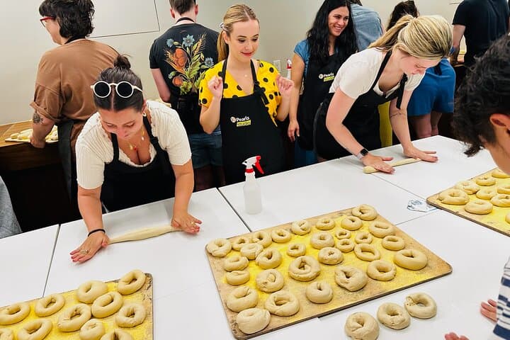 Midtown NYC Hands-On Bagel Baking Class at a Commercial Bagel Shop photo 5
