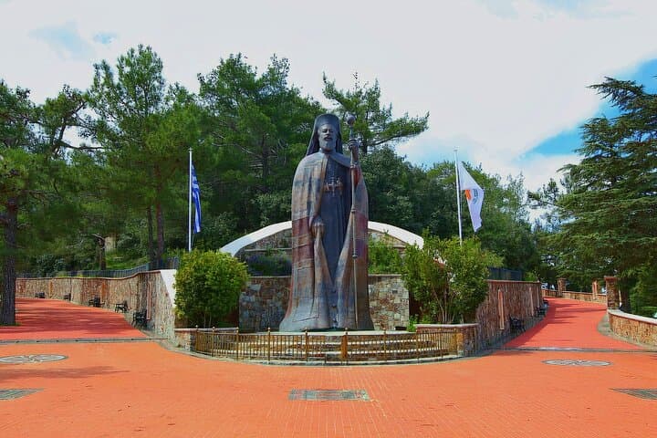 Troodos Mountains Tour: Kykkos Monastery, Omodos & Commandaria Tasting from Paphos