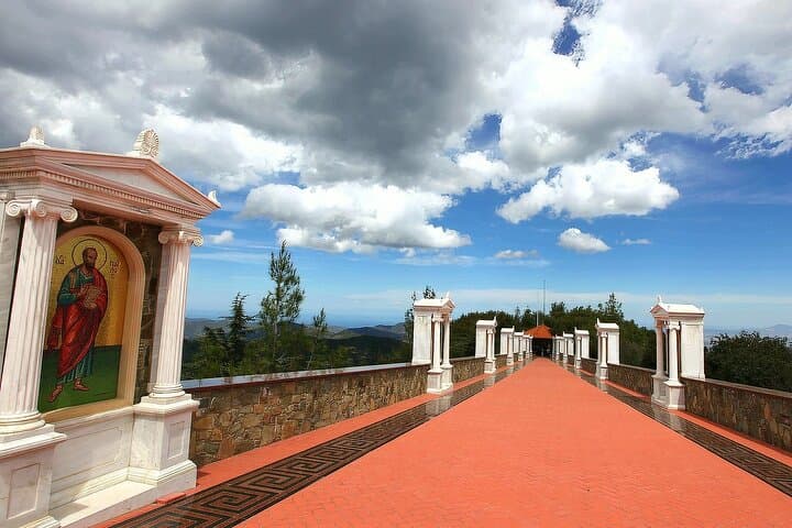 Troodos Mountains Tour: Kykkos Monastery, Omodos & Commandaria Tasting from Paphos photo 3