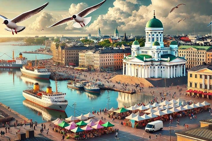Private VIP Helsinki Tour in Mercedes V‑Class — 3‑Hour City Highlights with Guide