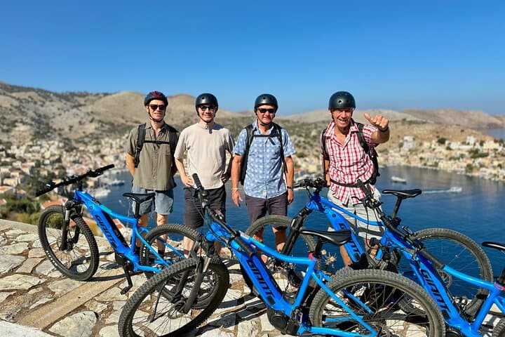 Symi Island E‑Bike Tour — 2-Hour Guided or Self-Guided Ride from Gialos