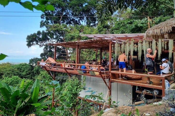 Tree Bridge Cafe and Zipline: Jungle Flight Over Tan Rua Waterfall in Koh Samui photo 2