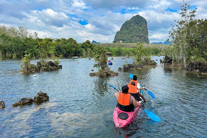 Klong Root Jurassic World Kayaking & Swimming — Krabi Emerald Lagoon Day Tour photo 2