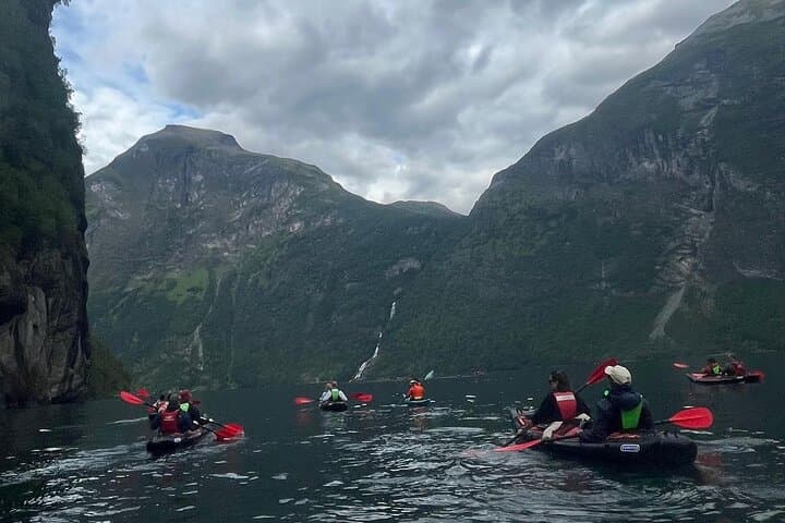 Kayak Geirangerfjord: Waterfall Views & Seven Sisters Paddle photo 4