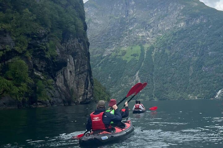 Kayak Geirangerfjord: Waterfall Views & Seven Sisters Paddle photo 5