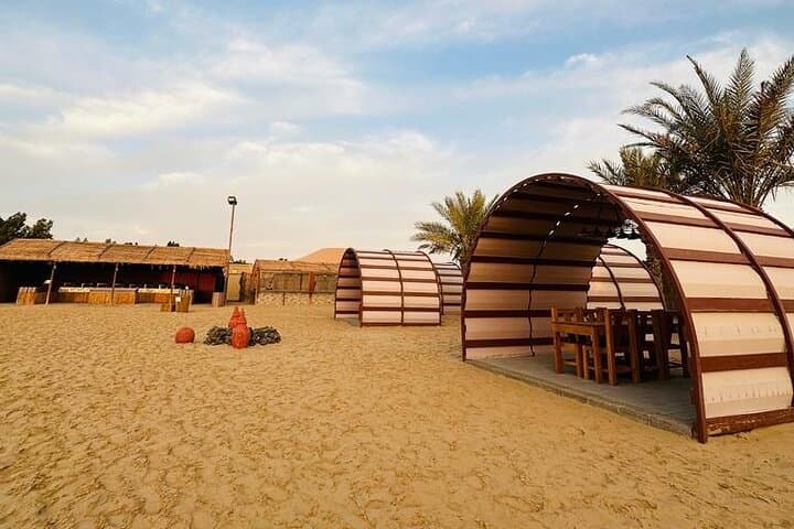 Abu Dhabi Desert Safari: Evening Dune Bash, Camel Ride & BBQ Experience photo 4