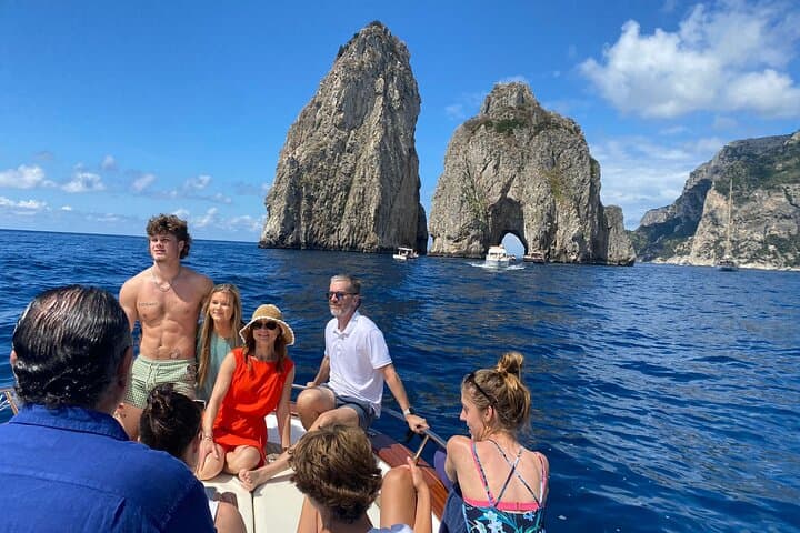 Capri Secret Gems Semi-Private Boat Tour: Faraglioni, Grottos & Swimming photo 3