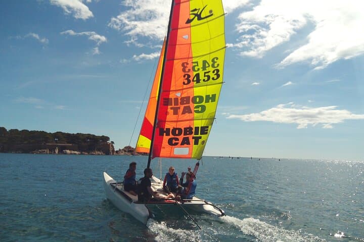 Sail a Hobie Cat 15 in S'Agaró Bay: 2.25‑Hour Catamaran Class on the Costa Brava photo 2