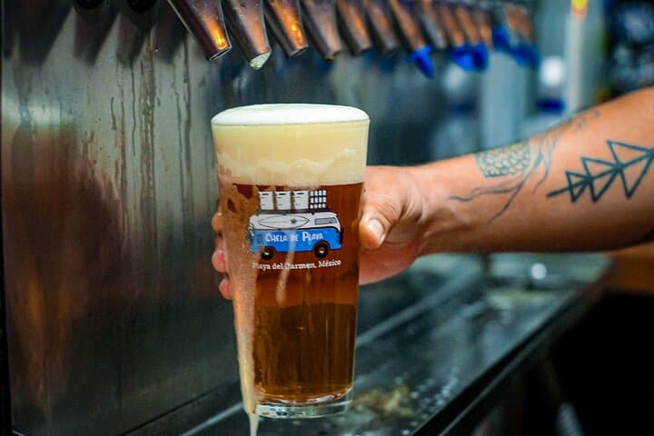 Playa del Carmen Craft Beer & Snacks Crawl: 3-Stop Tasting Tour