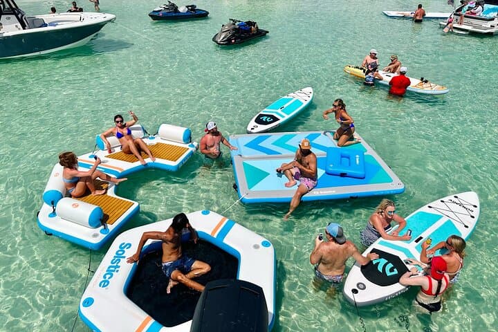 Private Crab Island Boat Charter: Destin Day Trip with Paddleboards & Dolphins photo 3