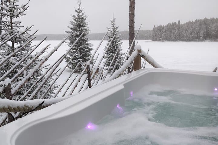 Lappish Evening: Sauna, Jacuzzi & Blazed Salmon Dinner at Langonlampi photo 4