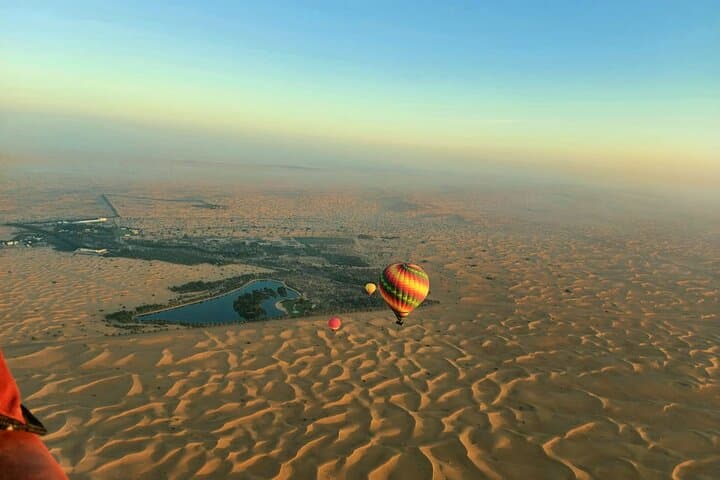 Sunrise Hot Air Balloon Over Dubai Desert with Bedouin Breakfast & Camel Ride photo 3