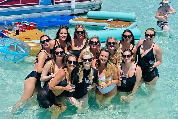Private Crab Island Boat Charter: Destin Day Trip with Paddleboards & Dolphins photo 2