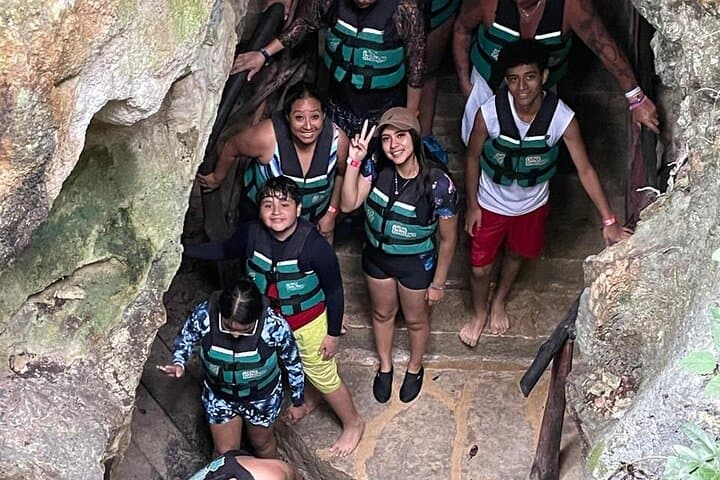 Explore Four Cenotes at Casa Tortuga Tulum: Kayak, Zipline & Taco Bar photo 2