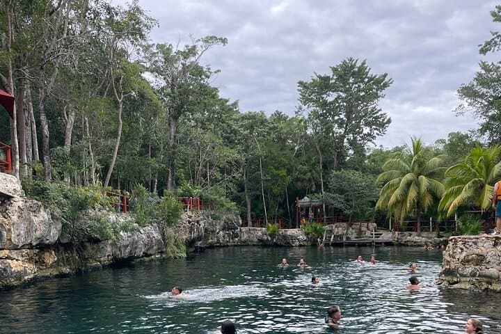 Explore Four Cenotes at Casa Tortuga Tulum: Kayak, Zipline & Taco Bar photo 3
