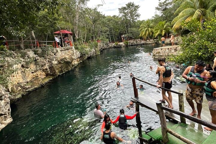 Explore Four Cenotes at Casa Tortuga Tulum: Kayak, Zipline & Taco Bar photo 5